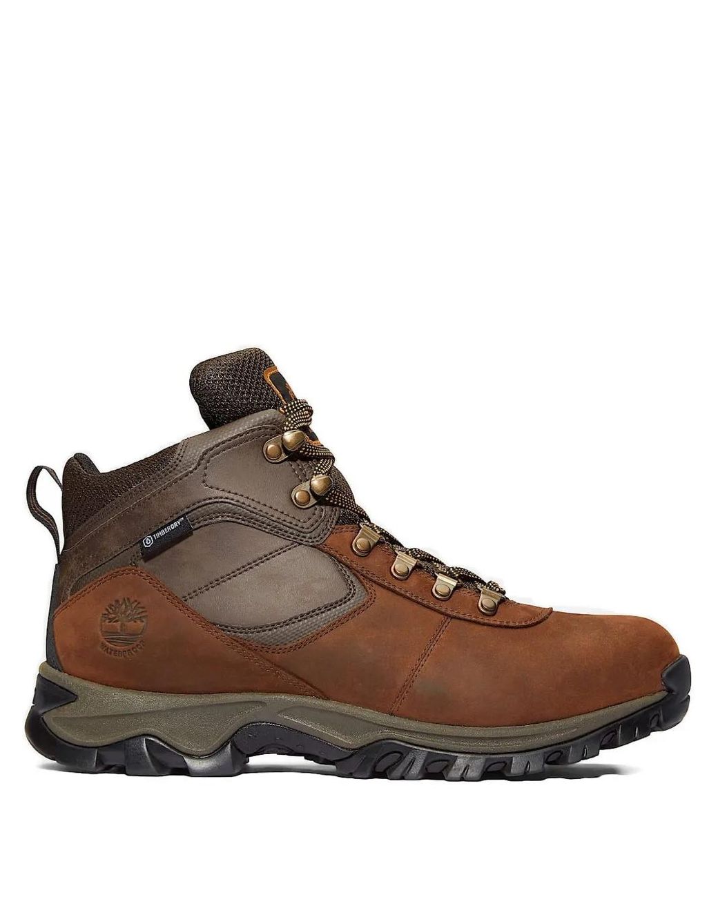 Timberland Brown Maddsen Waterproof Mid Hiking Boots for men
