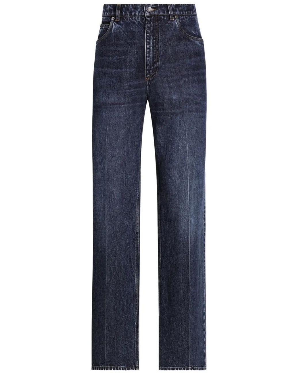 Dolce & Gabbana Blue Trousers for men