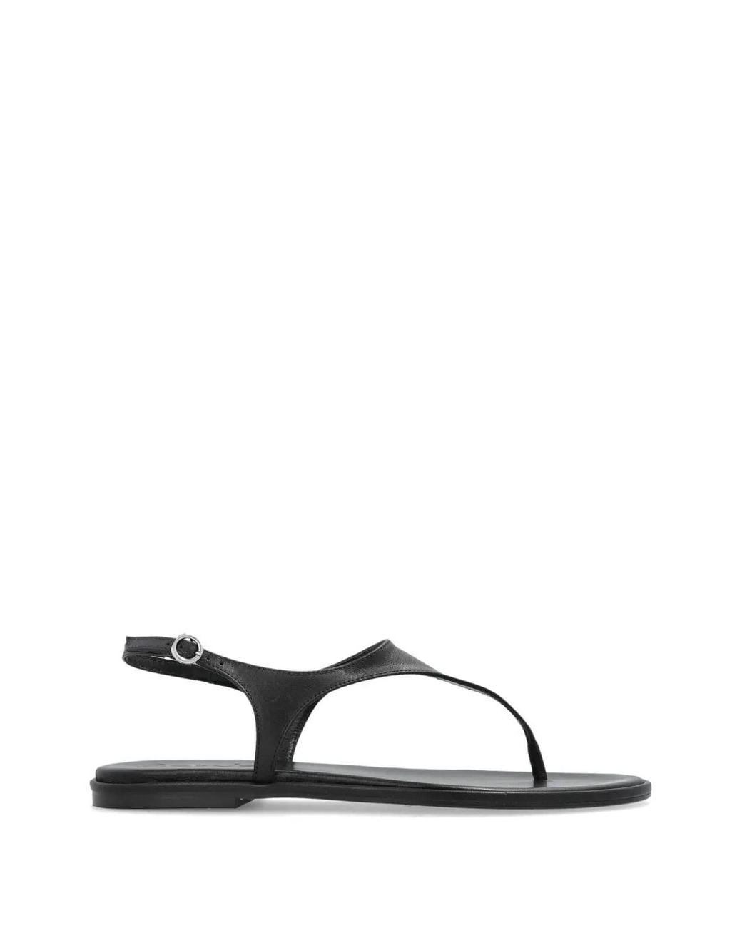 Aeyde White Sandales Raine En Cuir