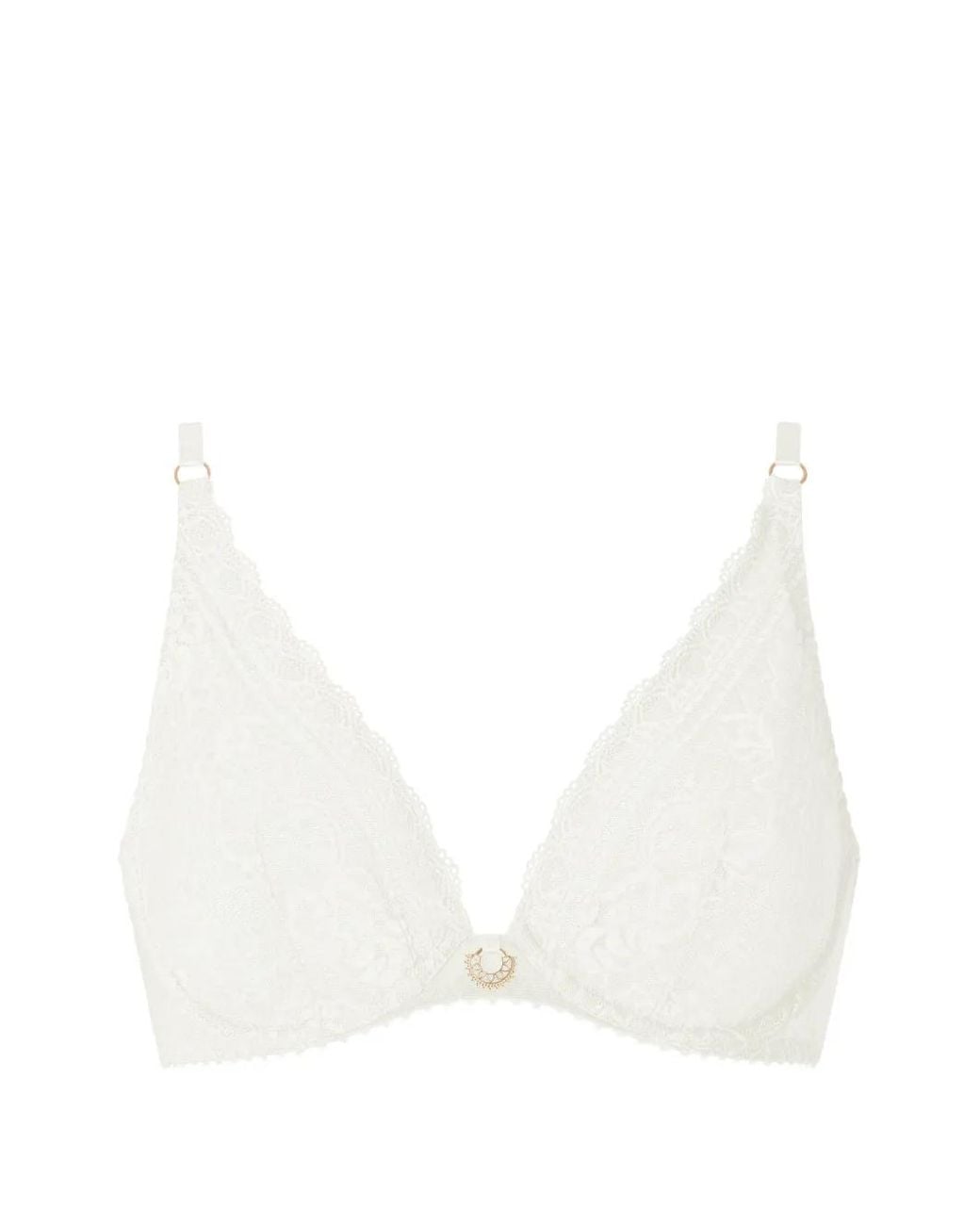 Aubade White Soutien-Gorge Ivresse Baroque En Dentelle