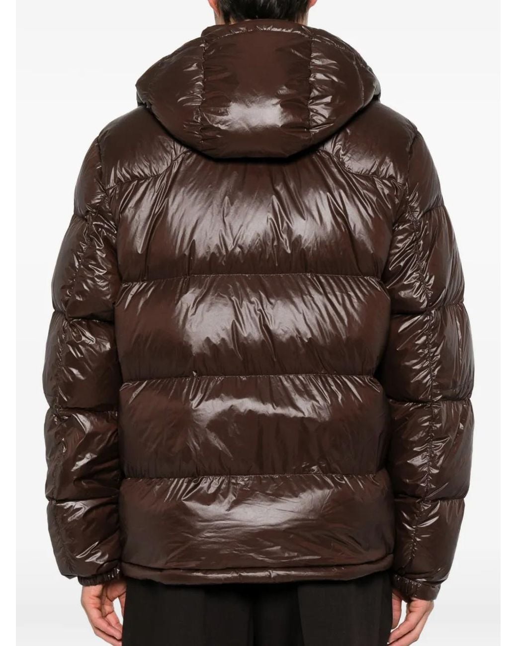 Polo Ralph Lauren Brown Quilted Hooded Coat for men