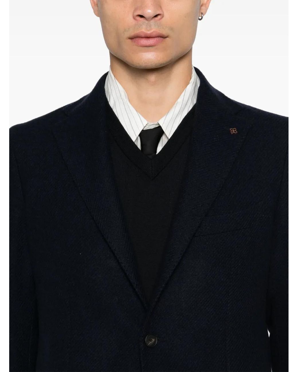 Tagliatore Blue Giacca Monopetto A Due Bottoni for men