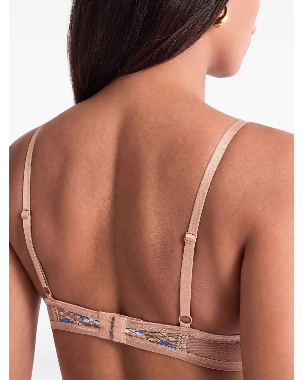 Aubade Natural Poetic Delights Embroidered Plunge Bra