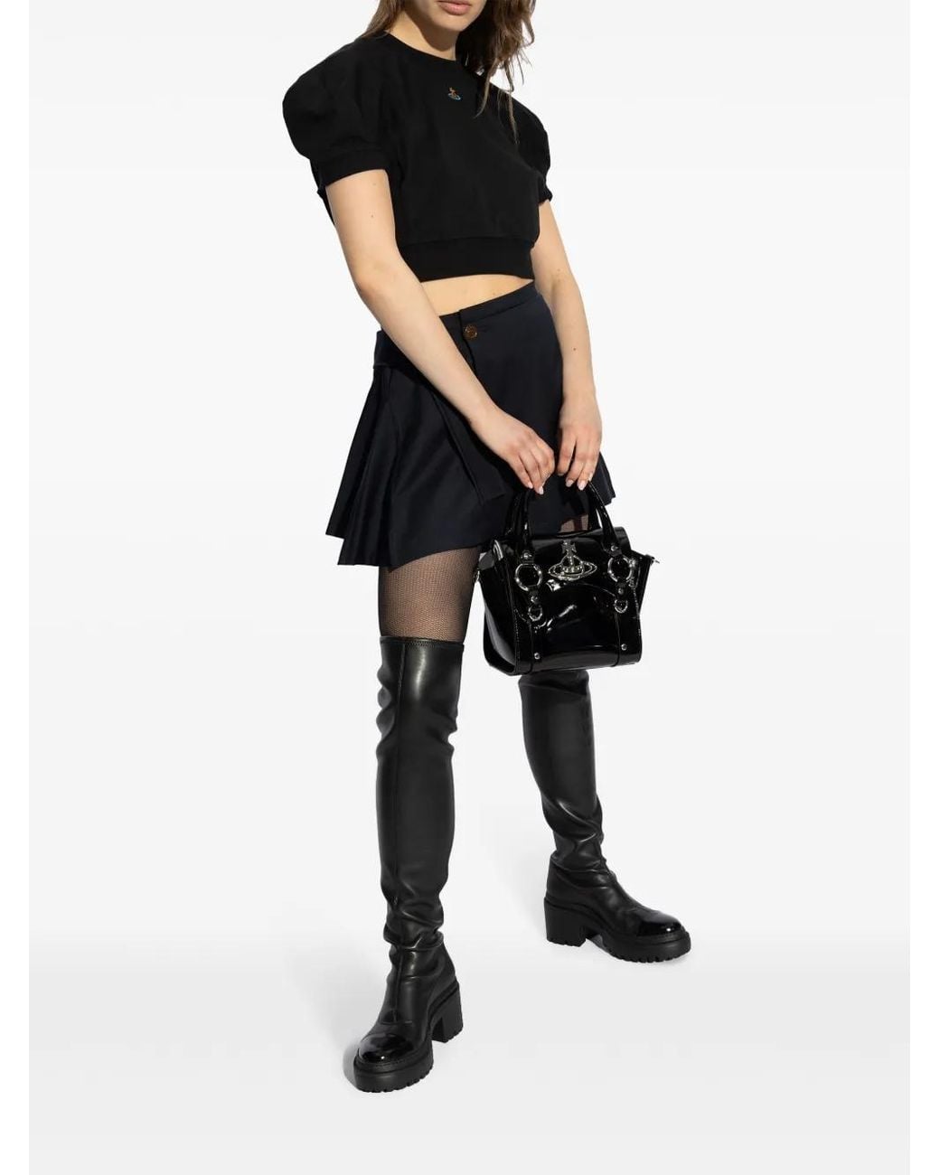 Giuseppe Zanotti Black Over-The-Knee Boots 'Martini'