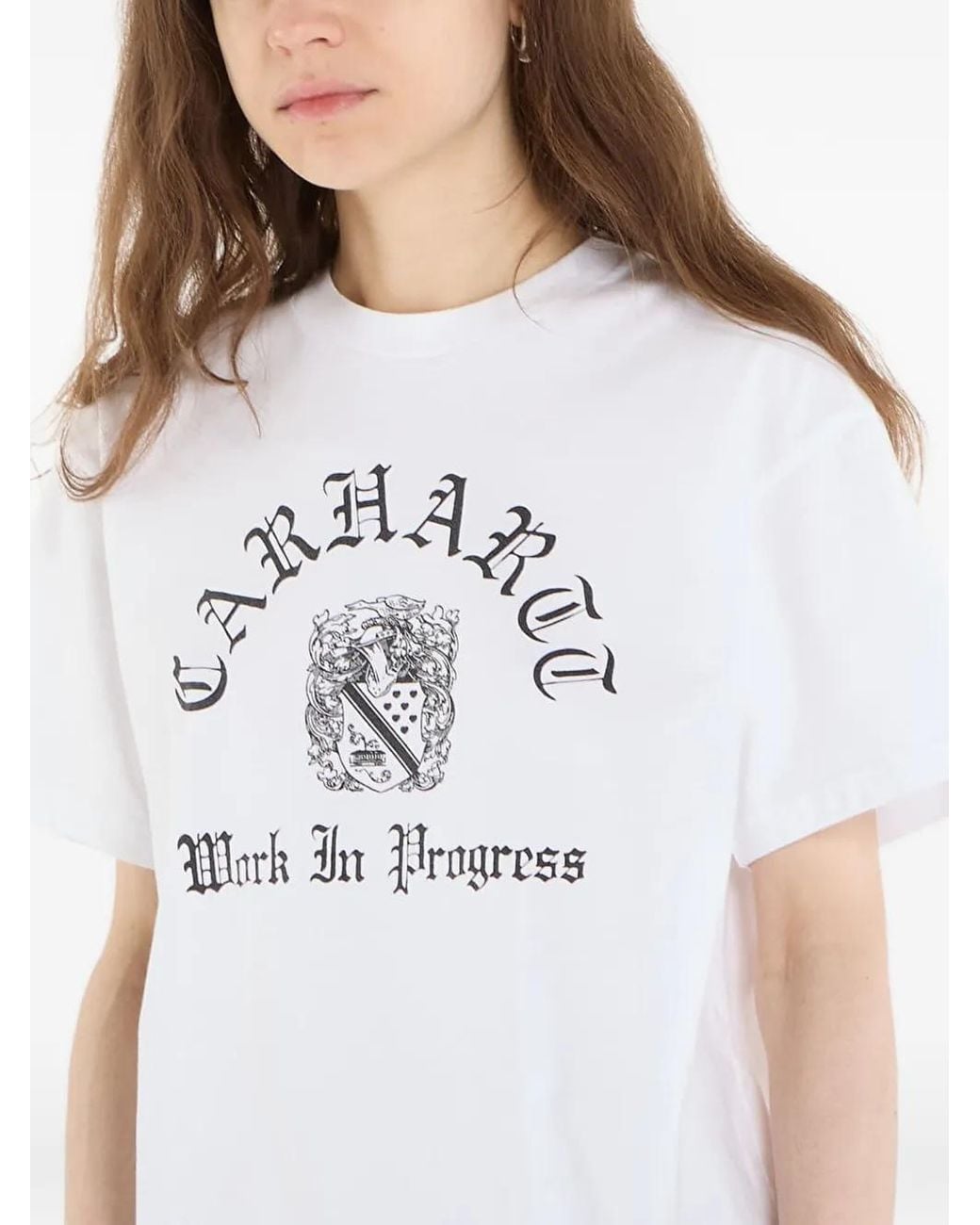 Carhartt White Coat Of Arms T-Shirt