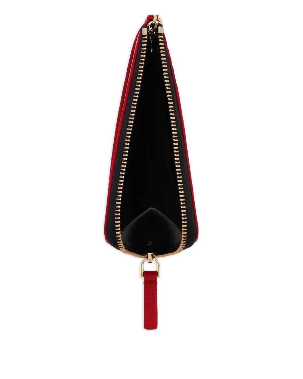 Marc Jacobs Red The Leather Top Zip Multi Wallet