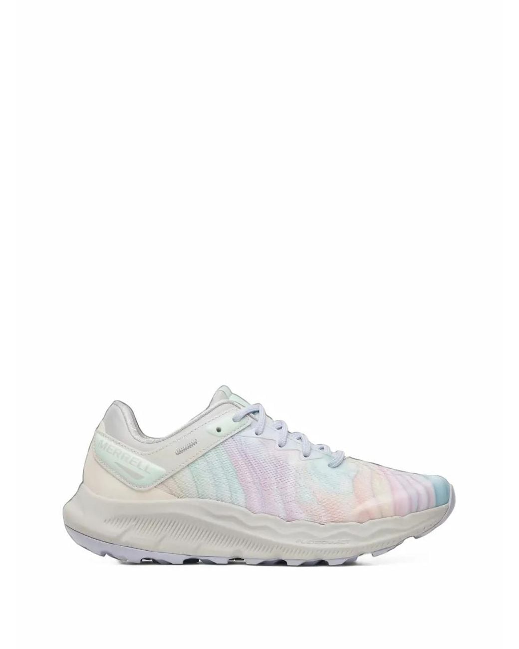 Merrell White Antora 4 Marble-Print Sneakers
