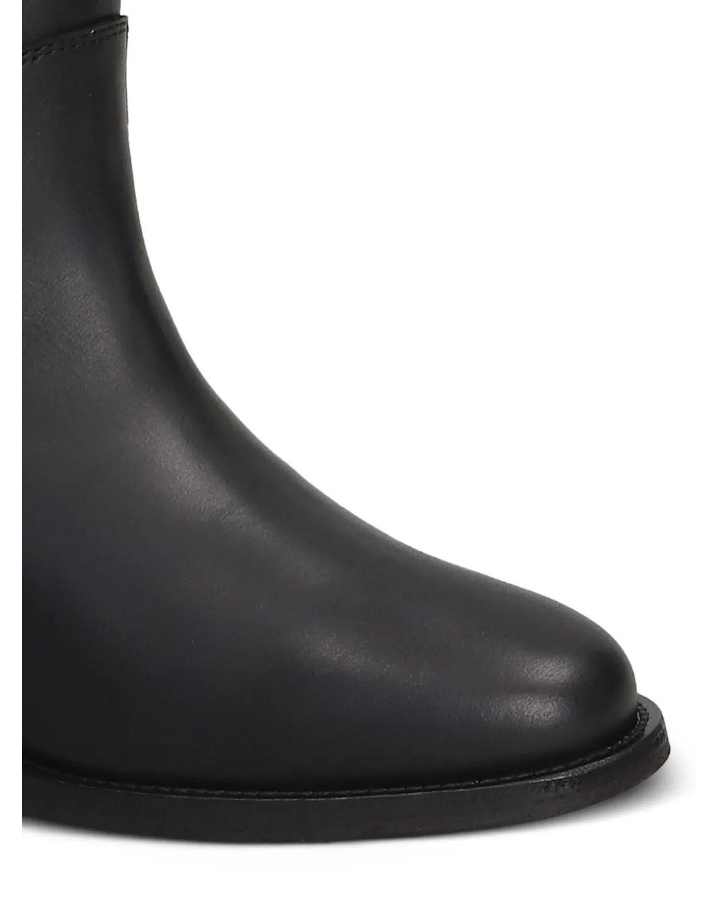 Via Roma 15 Black Knee-High Boots
