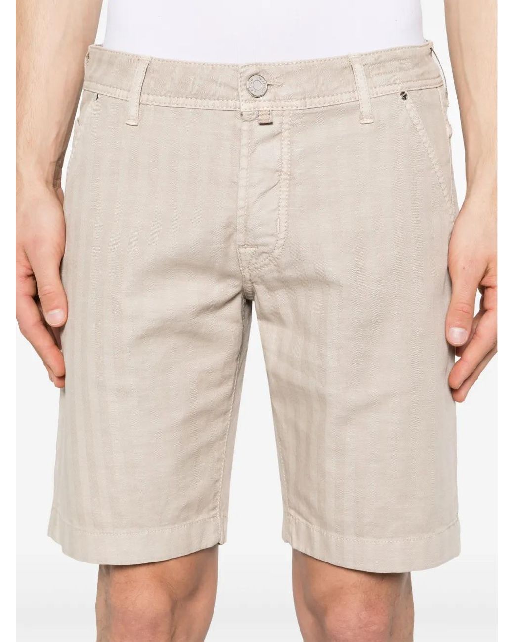 Short À Patch Logo Jacob Cohen pour homme en coloris Natural