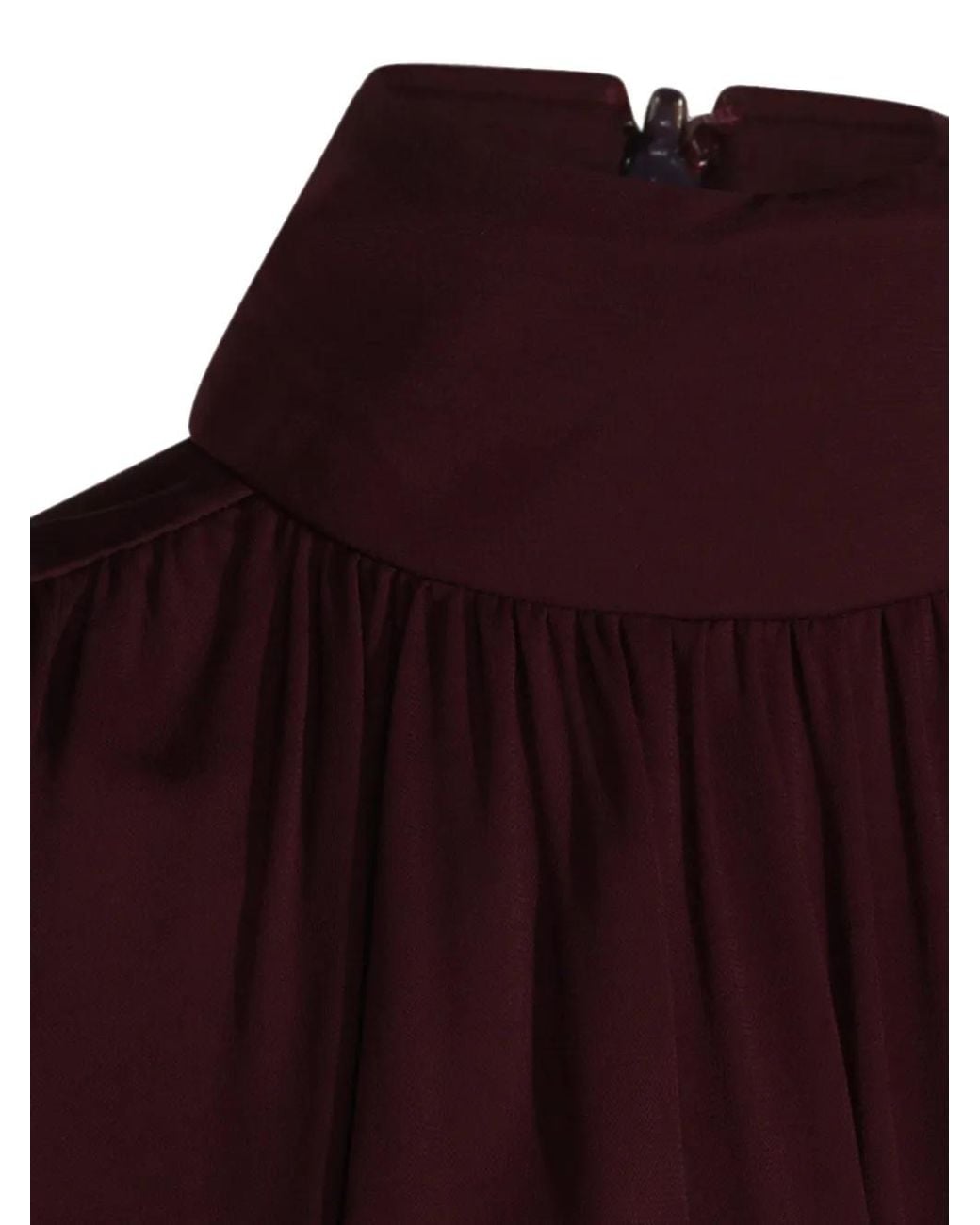 Gucci Purple Crêpe Jersey Dress