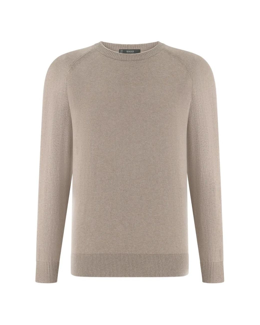 Boggi White Pull À Manches Raglan for men