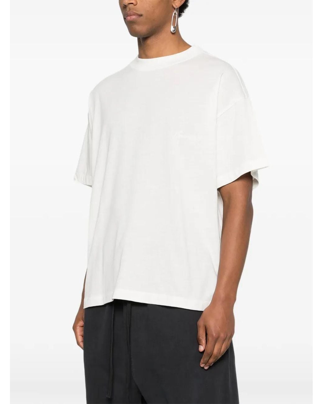 Fear Of God White "Essential" Tee for men