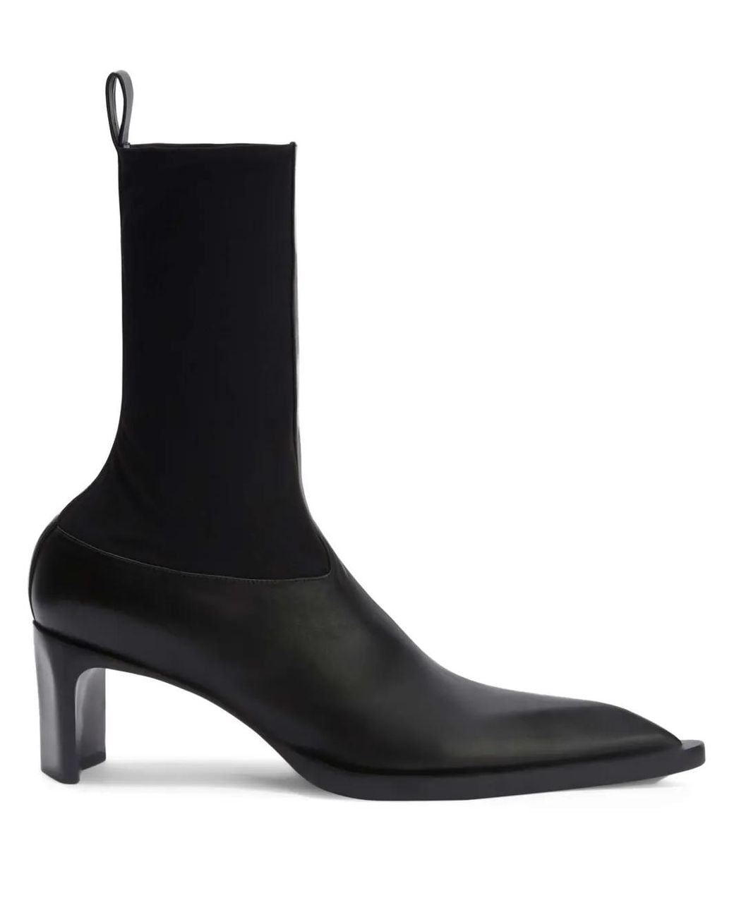 Jil Sander Black Ankle Boots