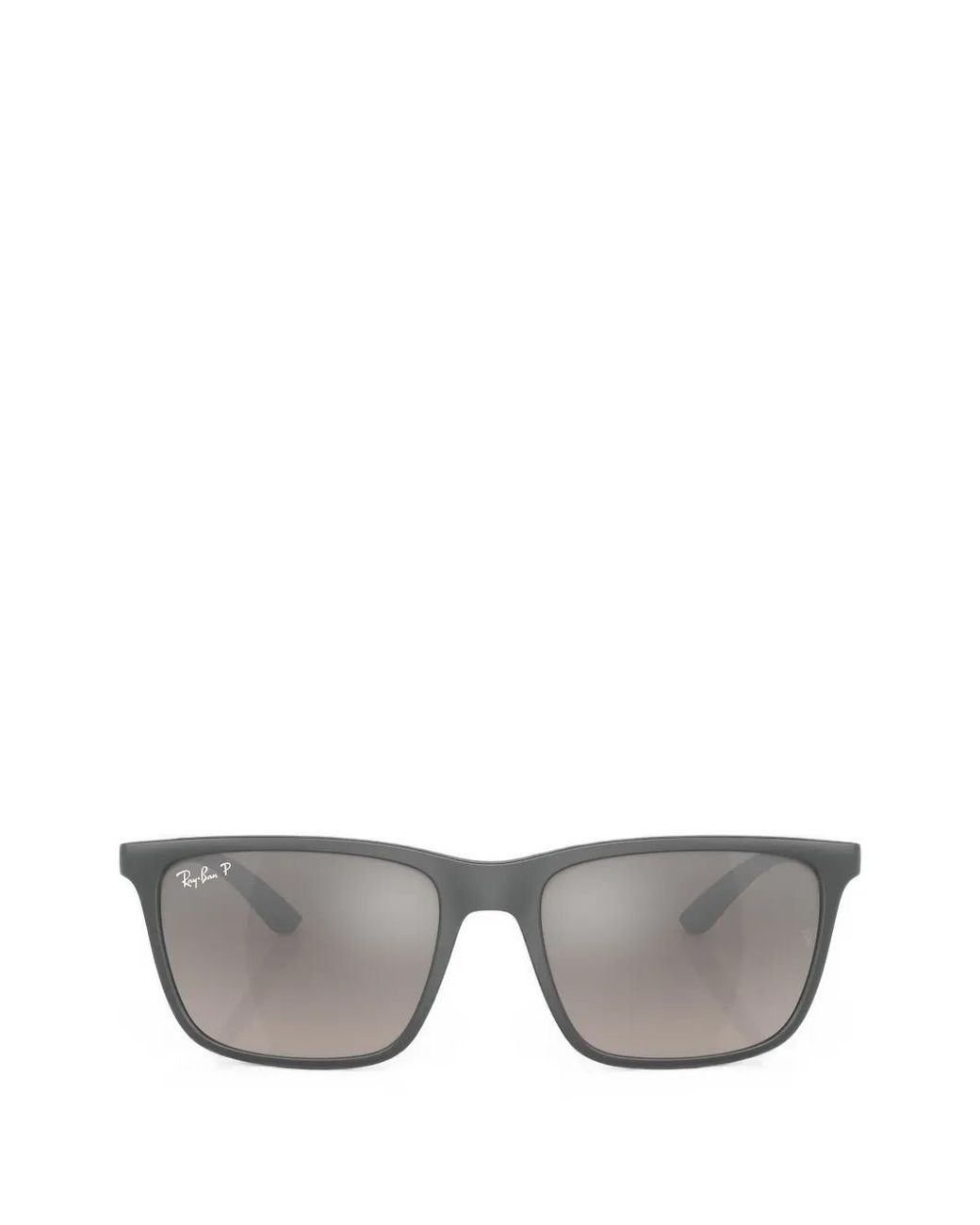 Ray-Ban Gray Liteforce Square-Frame Sunglasses