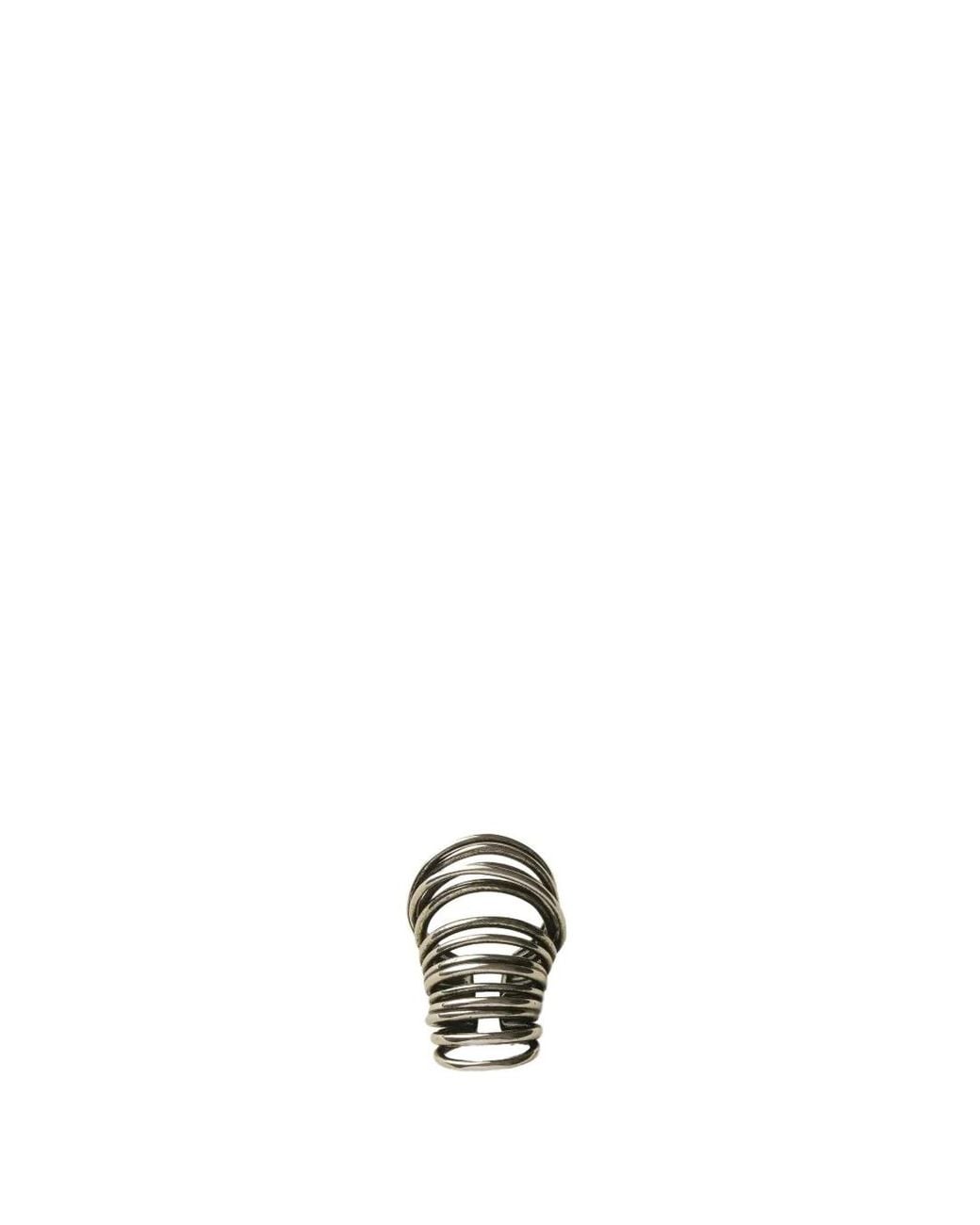 Panconesi Metallic Multi-Hoop Ear Cuff