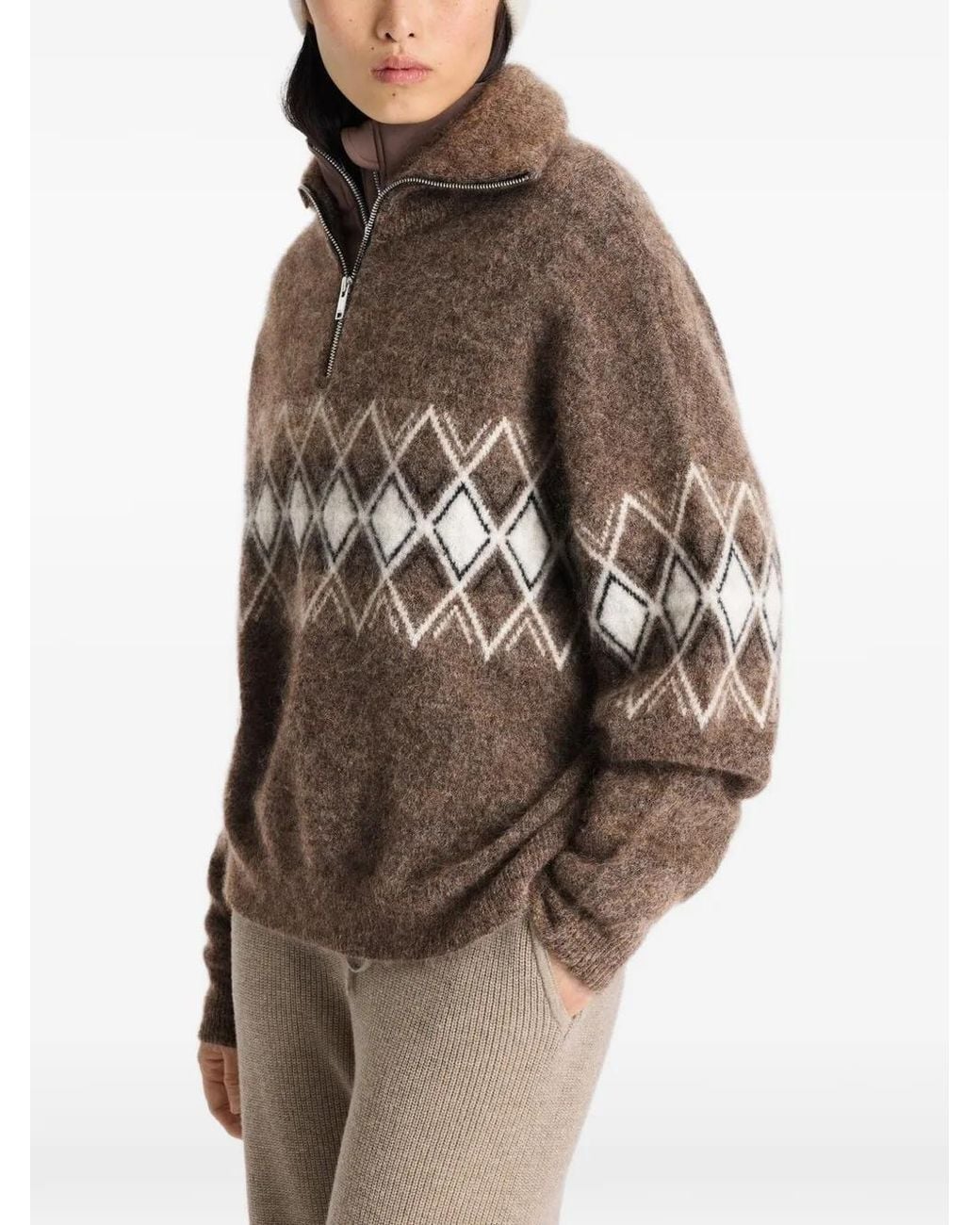 Jersey Mireva Fusalp de color Brown