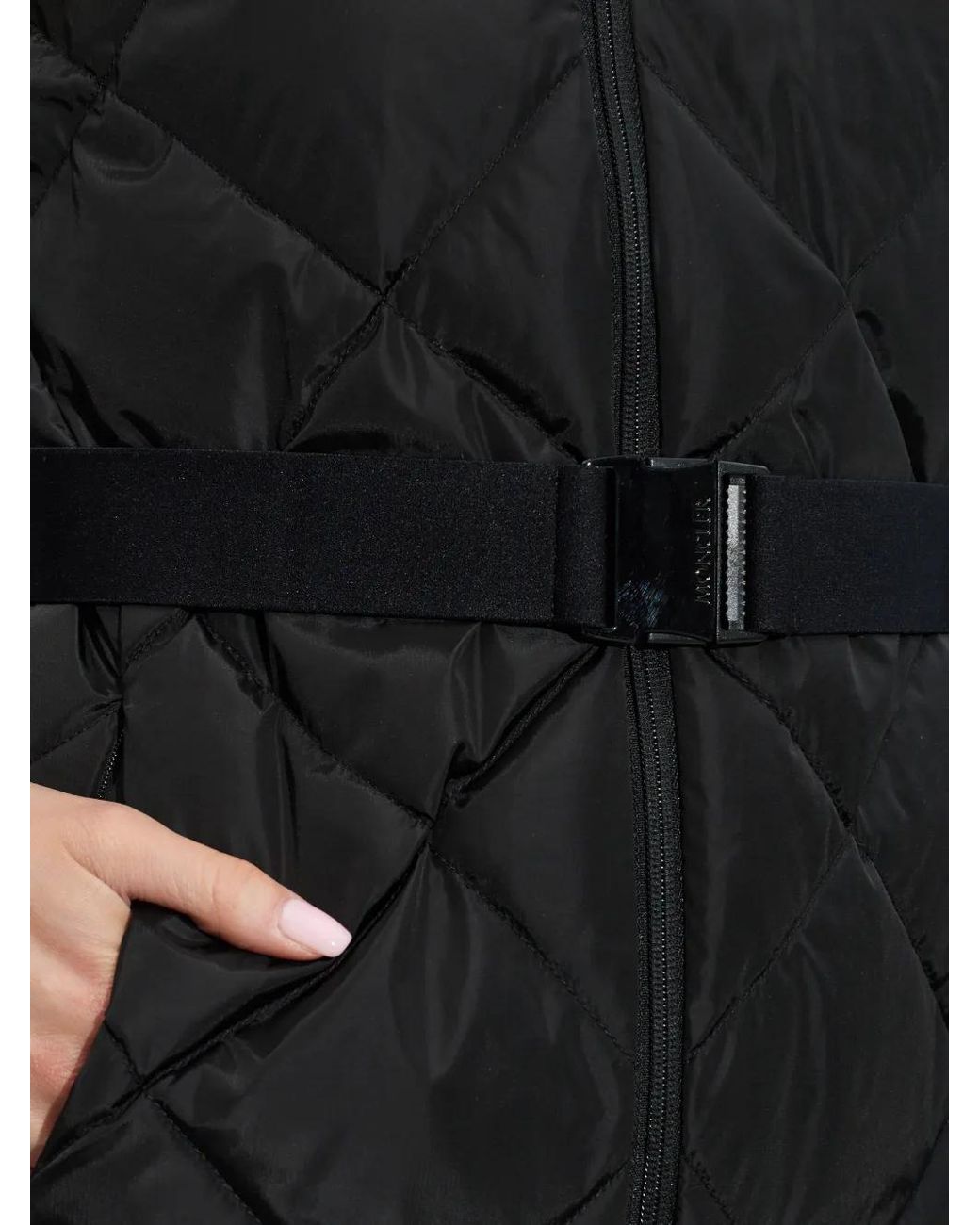 Moncler Black "Balsamine" Down Jacket