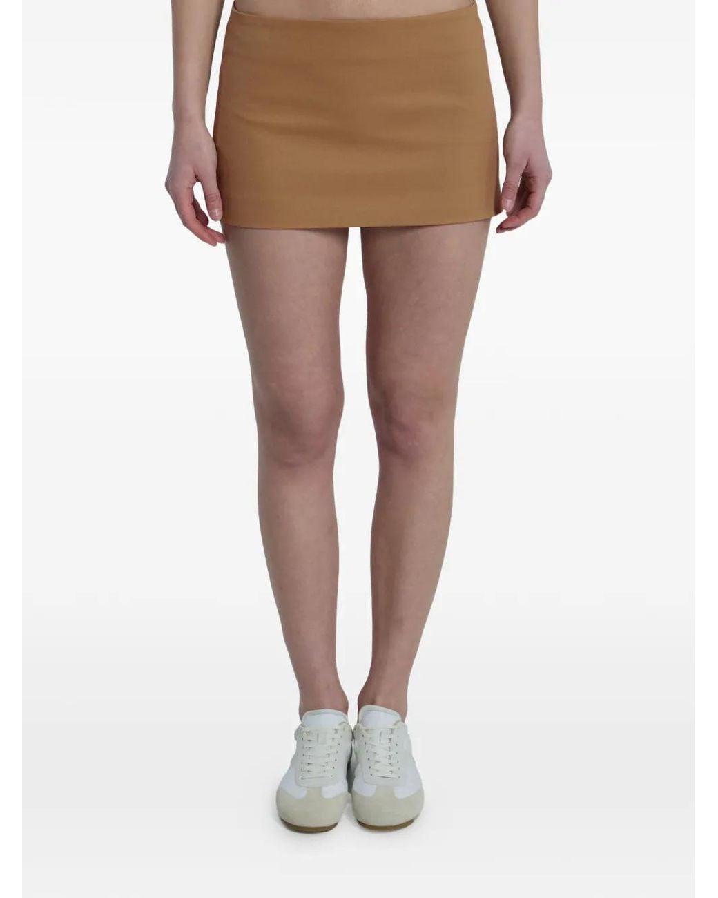Frankie Shop Natural Hera Mini Skirt