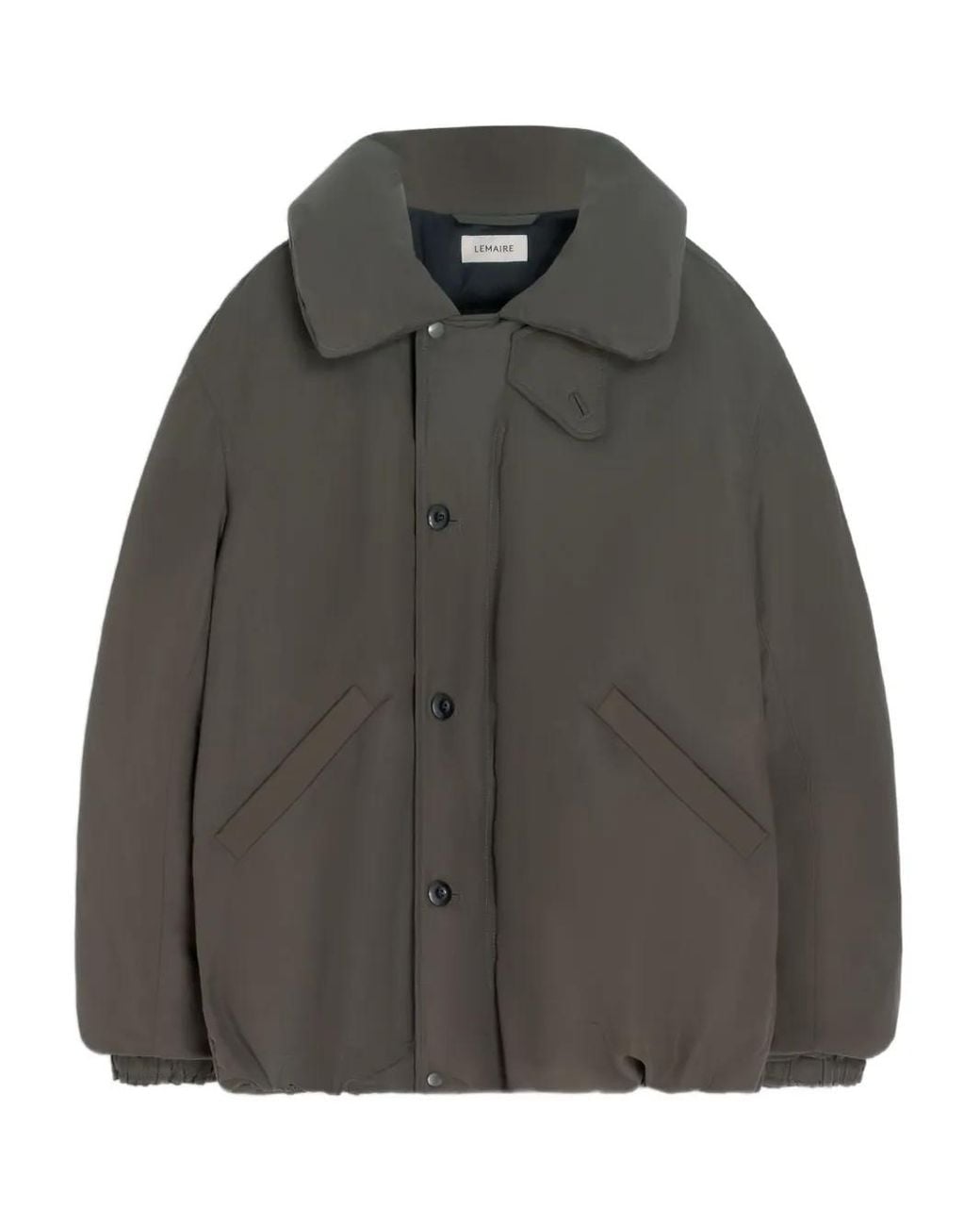 Lemaire Gray Puffer Blouson for men