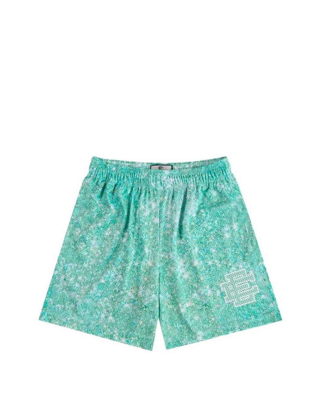 Shorts Basic Con Logo di Eric Emanuel in Green da Uomo