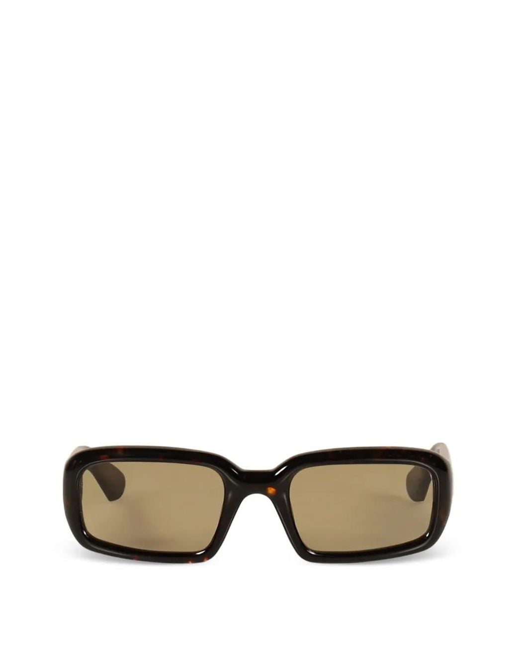 Port Tanger Brown Mektoub Rectangle-Frame Sunglasses