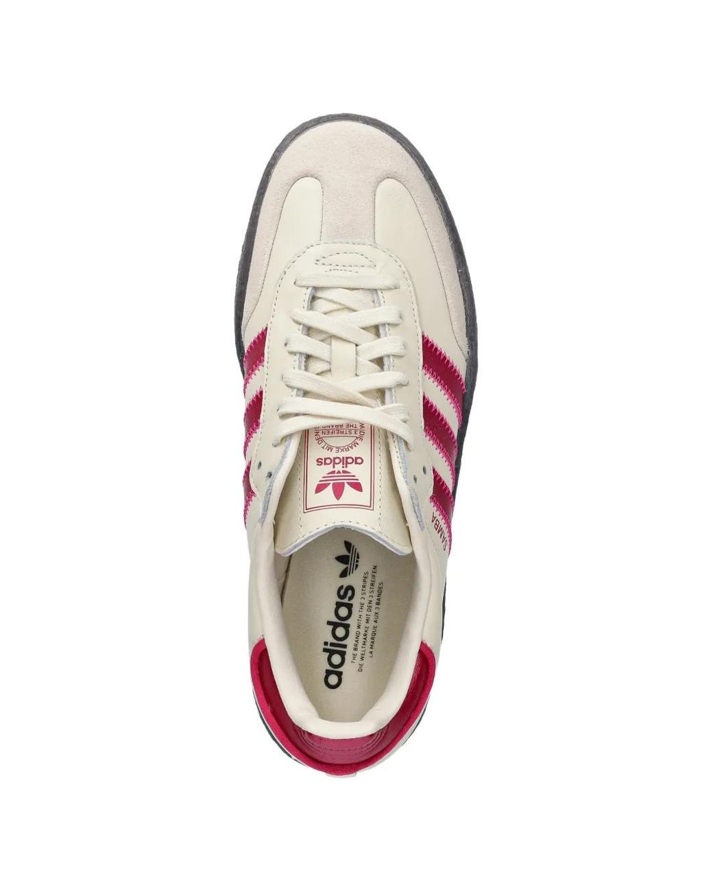 Adidas Pink Samba Stripes Sneakers