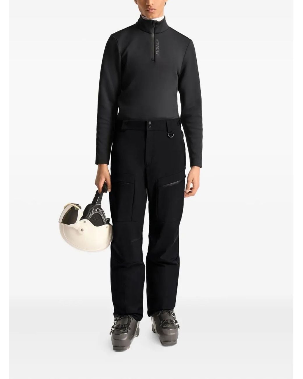 Fusalp Black Sidyo Ski Trousers for men