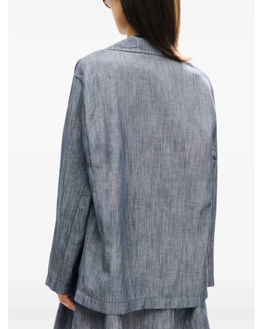Blazer Tulip KENZO de color Gray