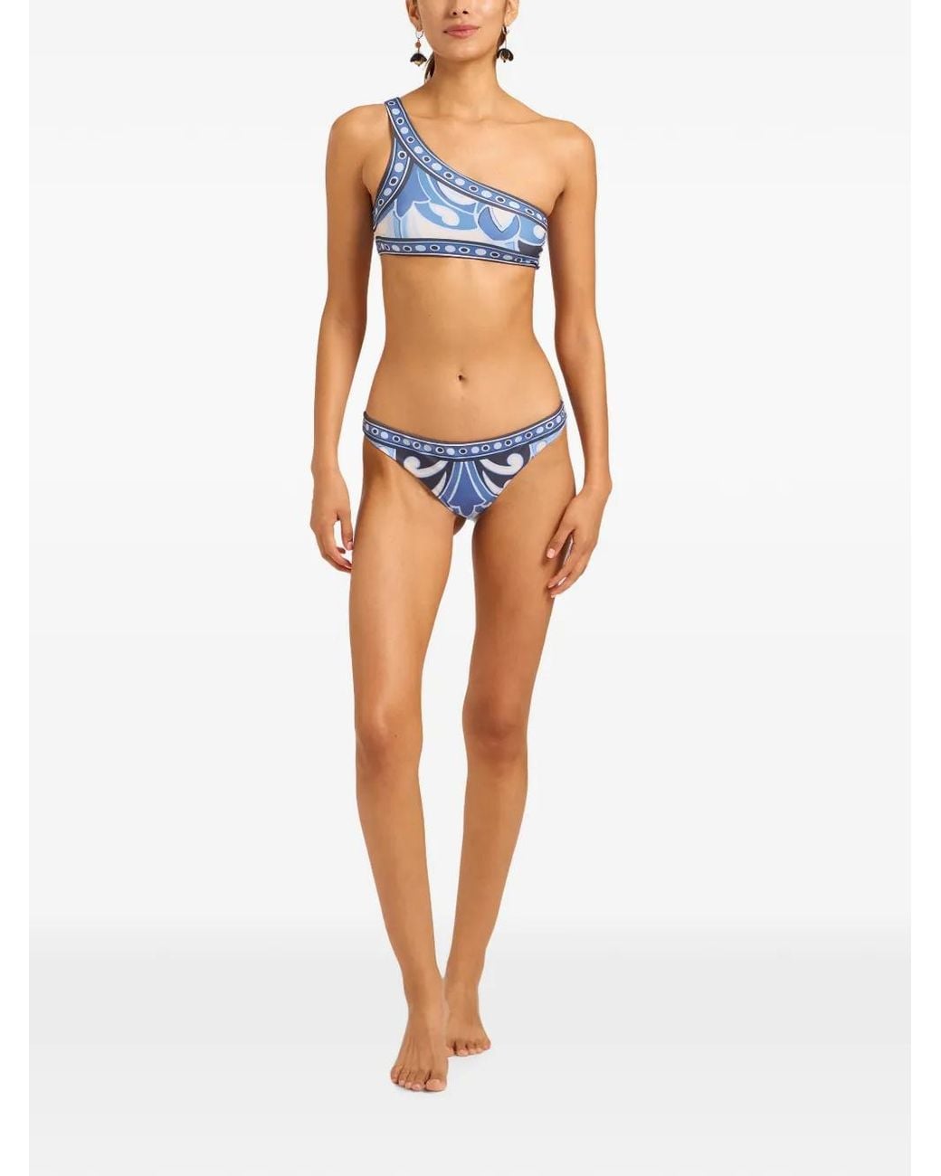 LaDoubleJ Placée Bikinislip in het Blue