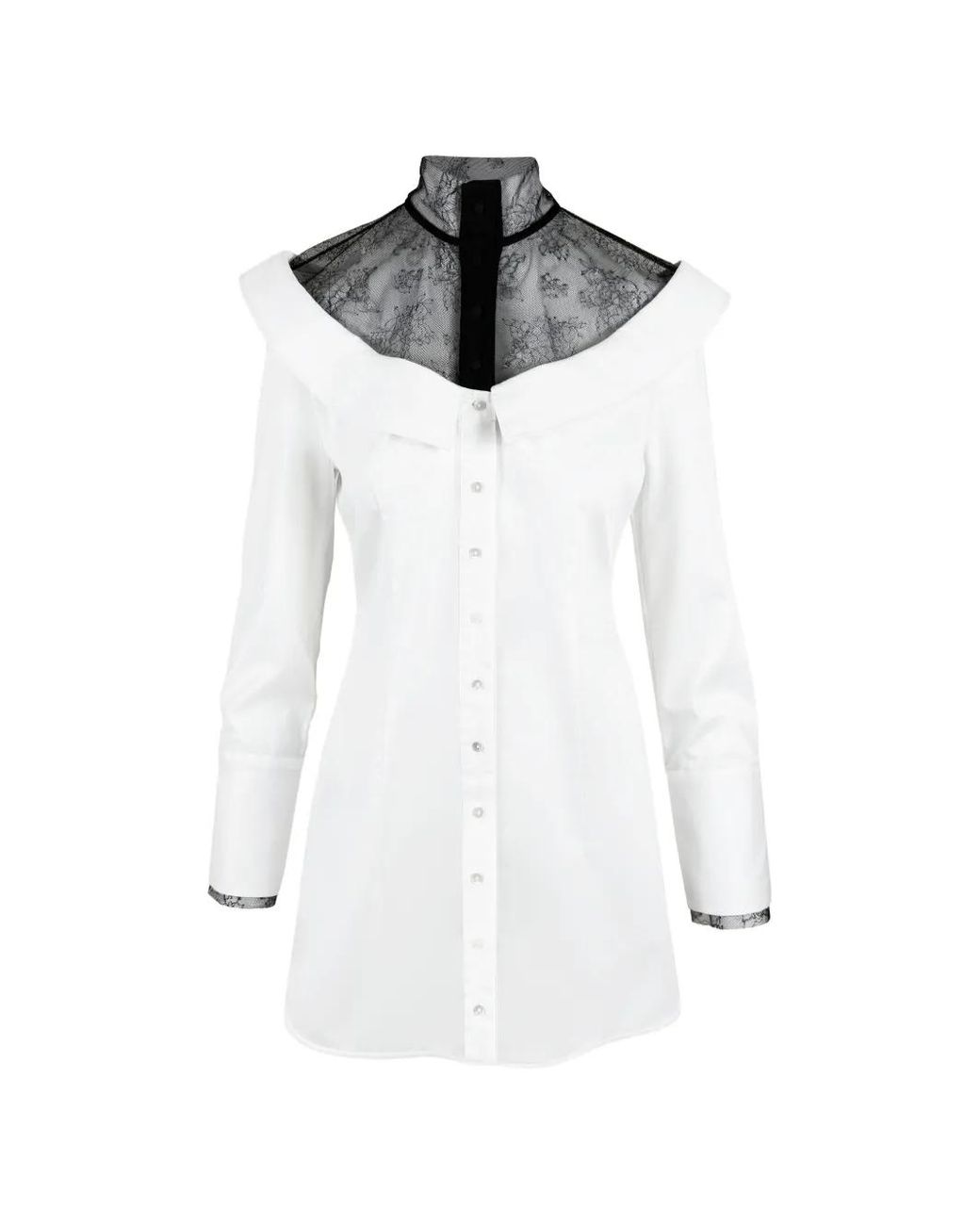 Contessa Mills White Empress Mini Dress