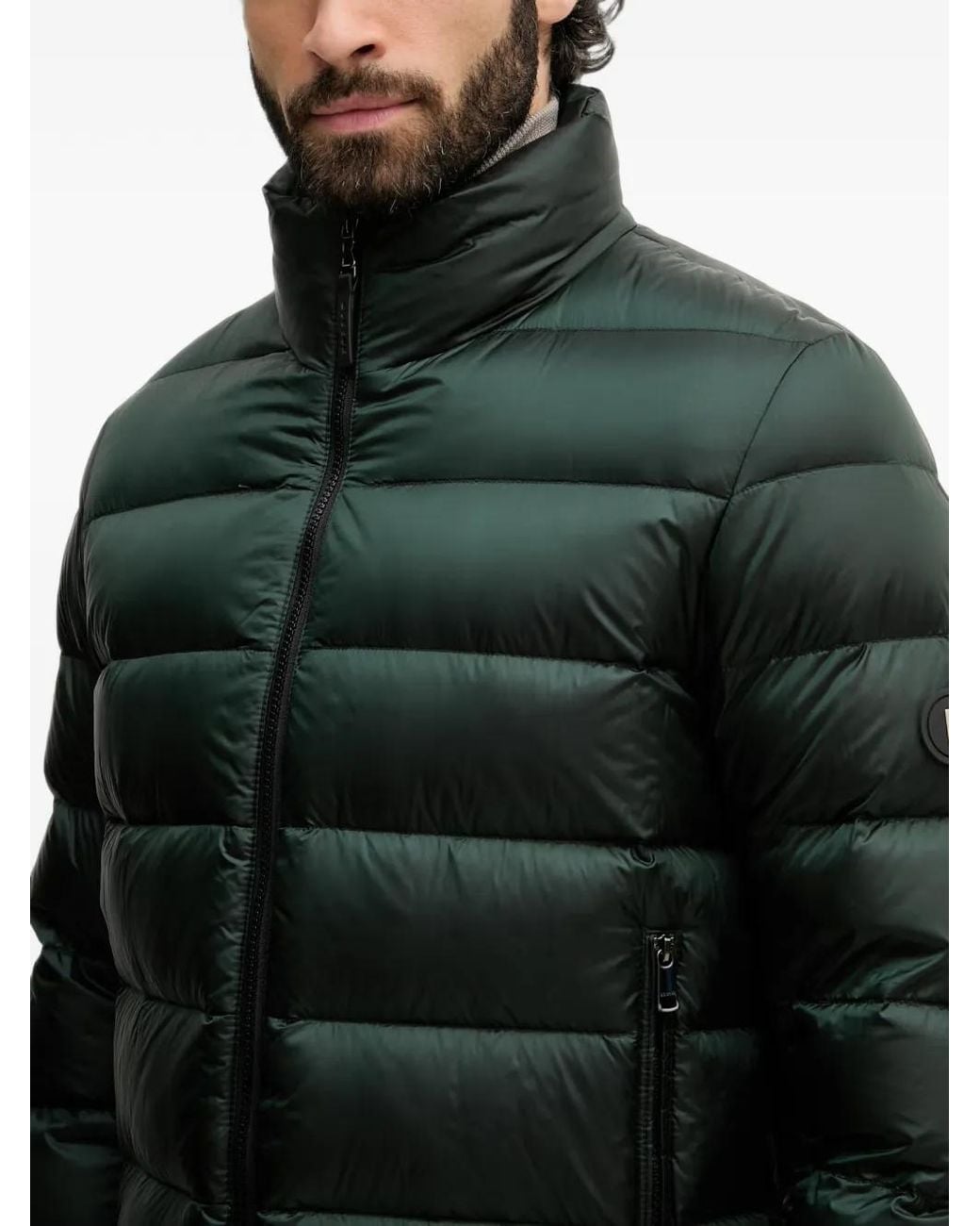 Bogner Black Hugh Quilted Puffer Jacket for men