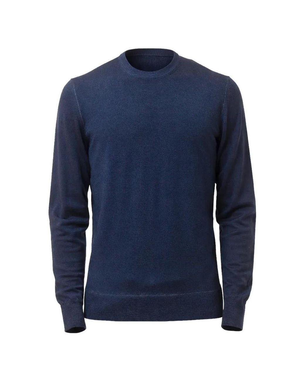 Drumohr Blue Crew-Neck Sweater for men