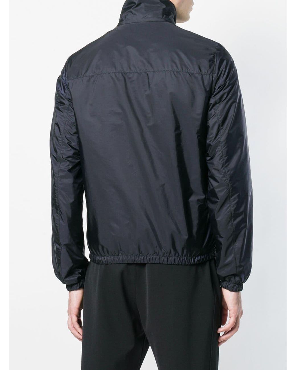Prada Reversible Rain Jacket in Blue 