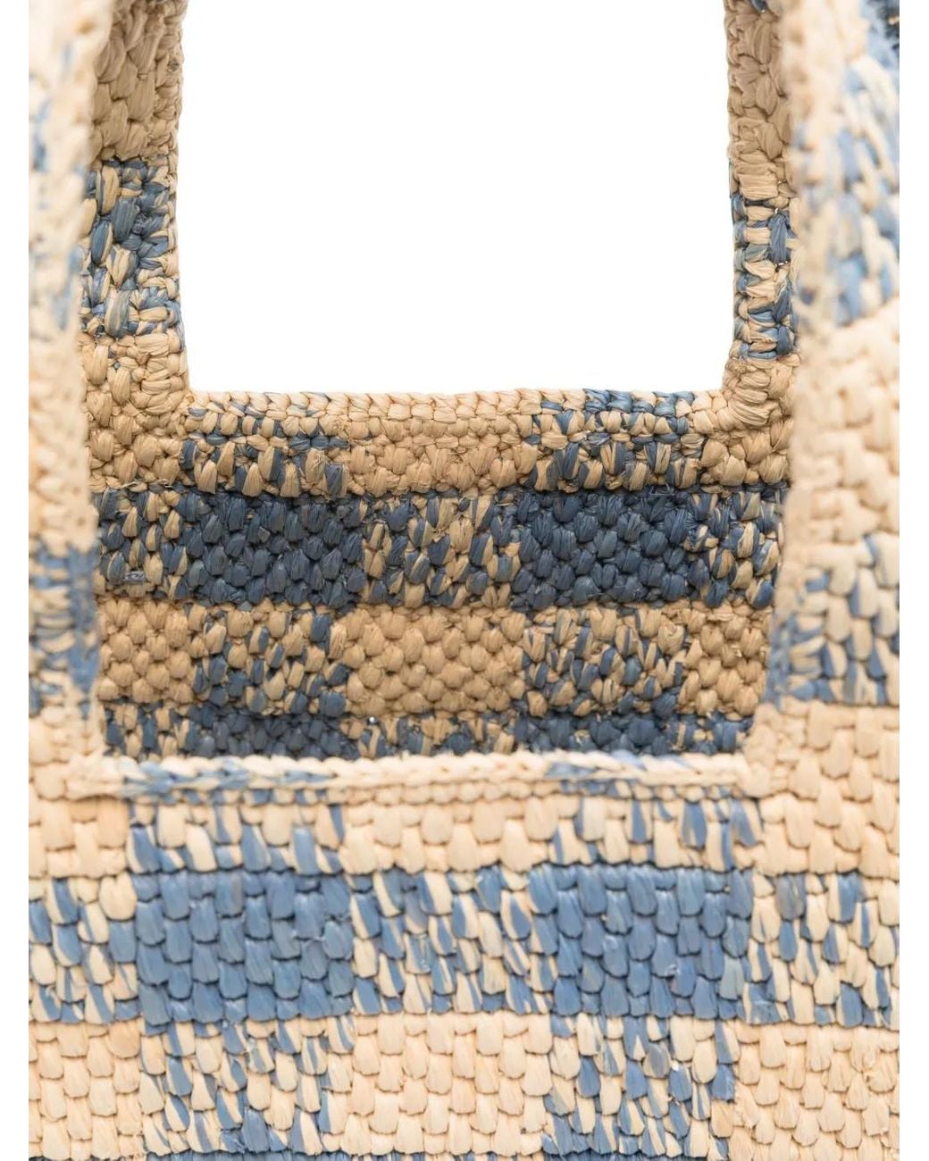 Loewe Blue Small Font Tote Bag