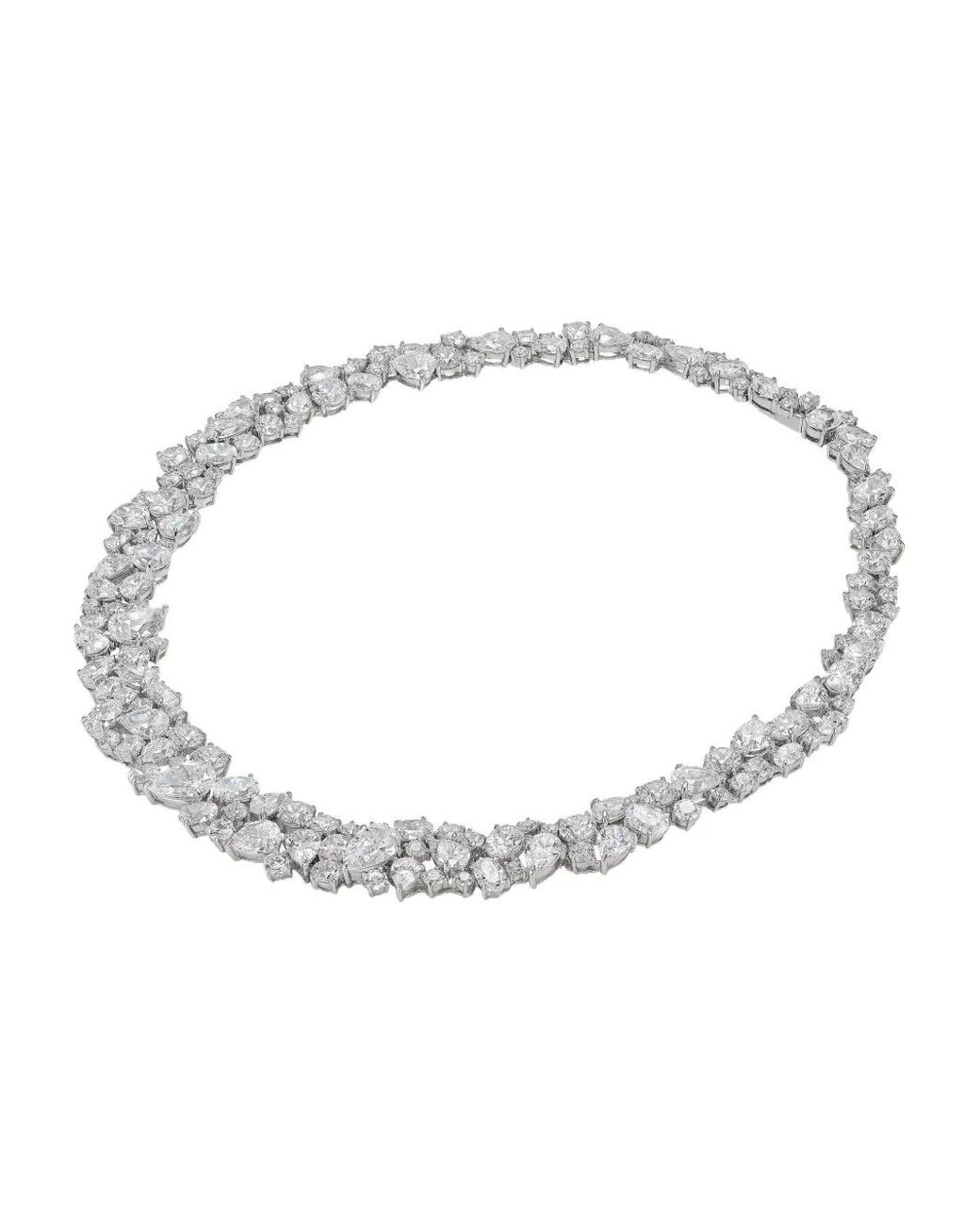 Anabela Chan Metallic Garden Of Eden Diamond Necklace