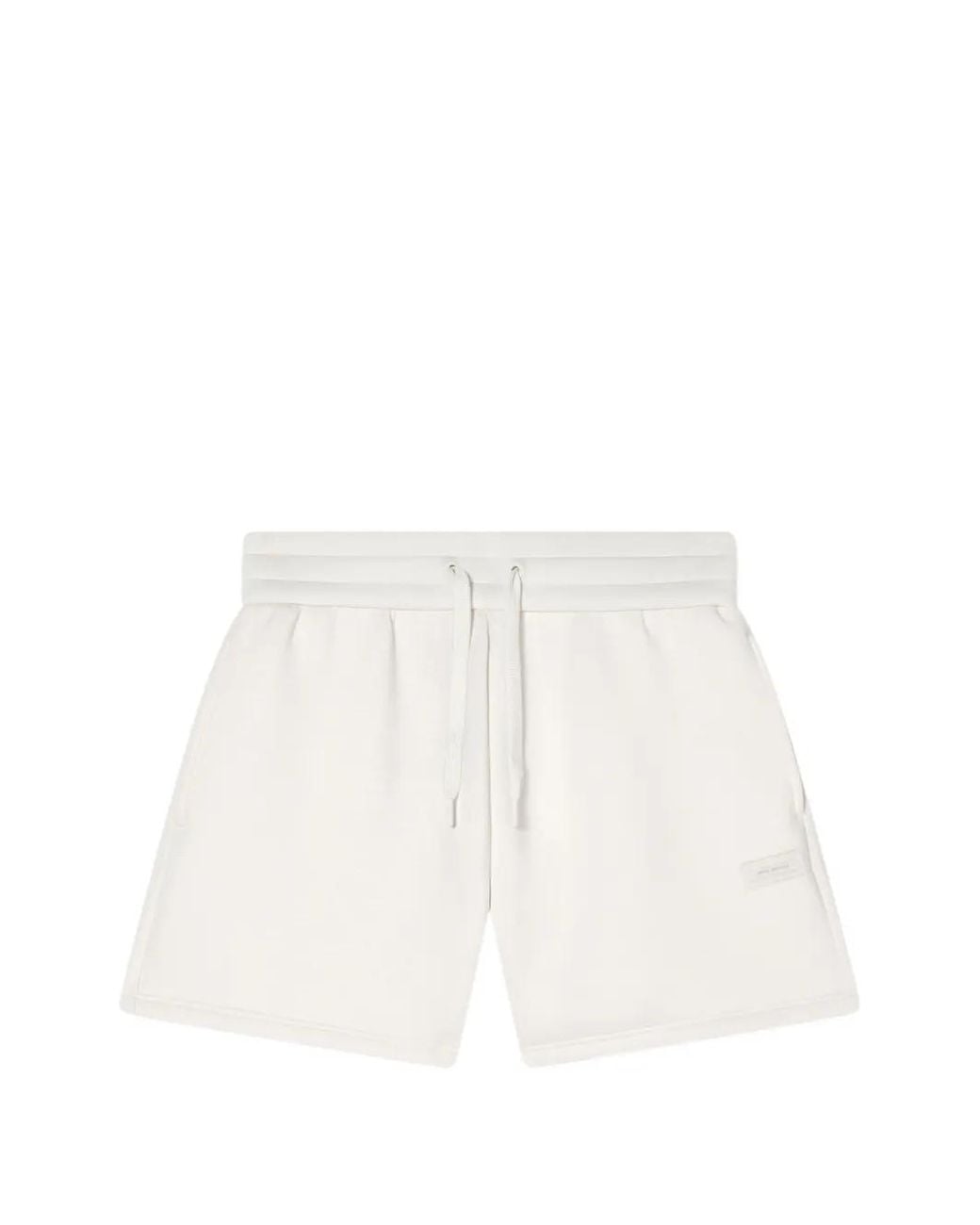 ARMANI EXCHANGE White Logo-Patch Drawstring Shorts