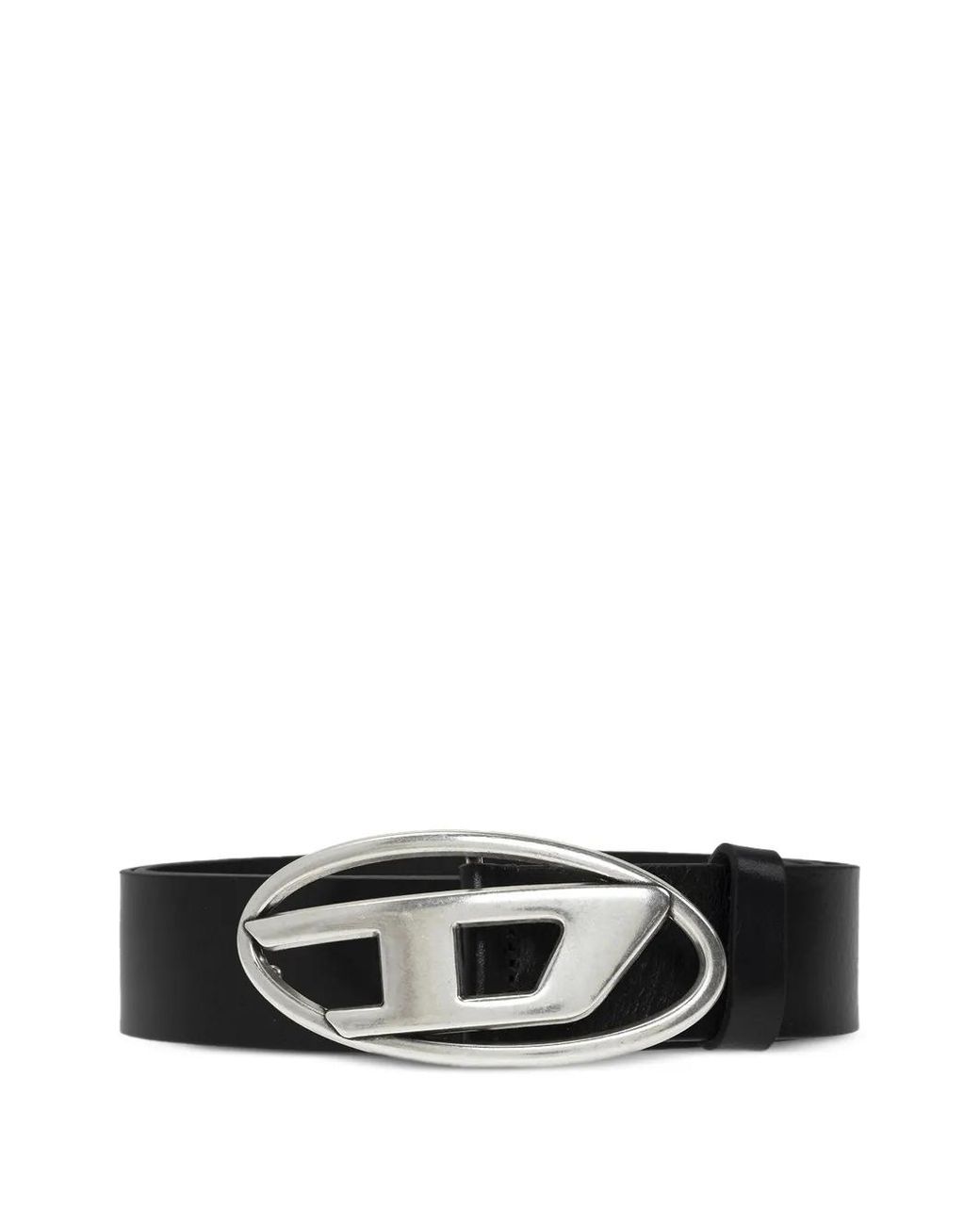 DIESEL White Ceinture B-1Dr À Plaque Logo