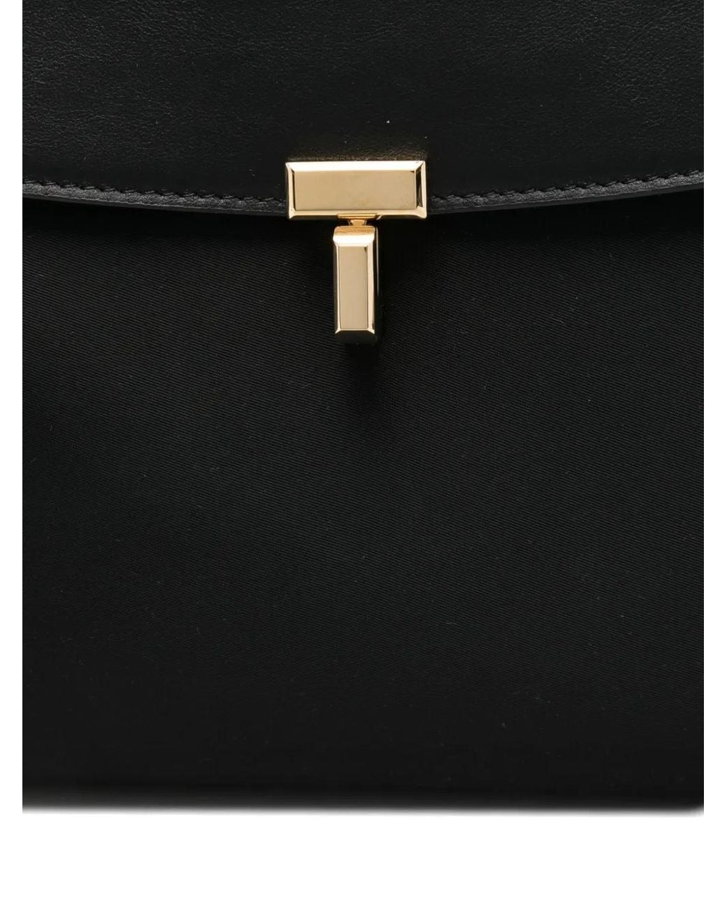 TOTEME T-lock サッチェルバッグ ブラック | Lyst