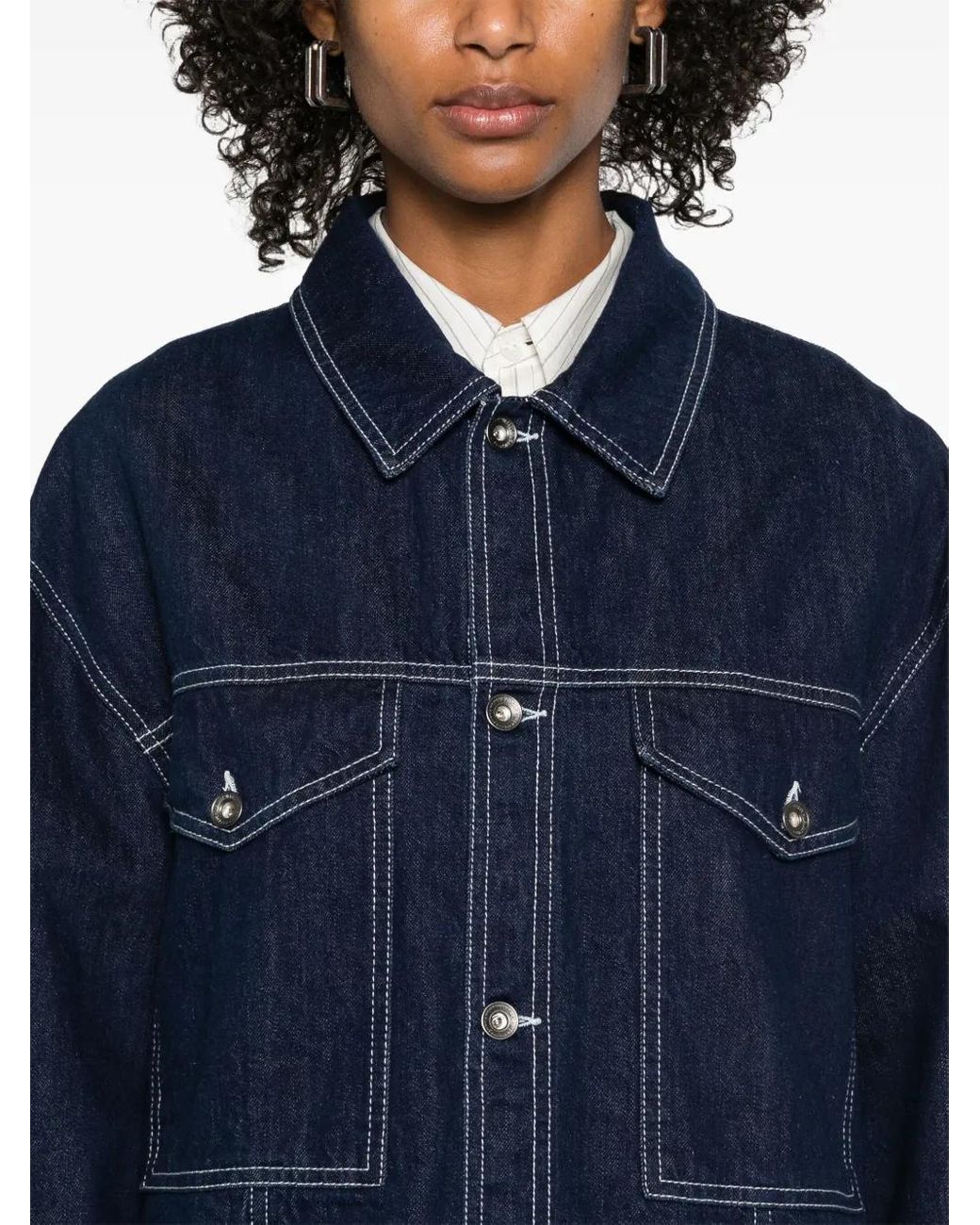 Henrik Vibskov Blue Dusk Denim Jacket