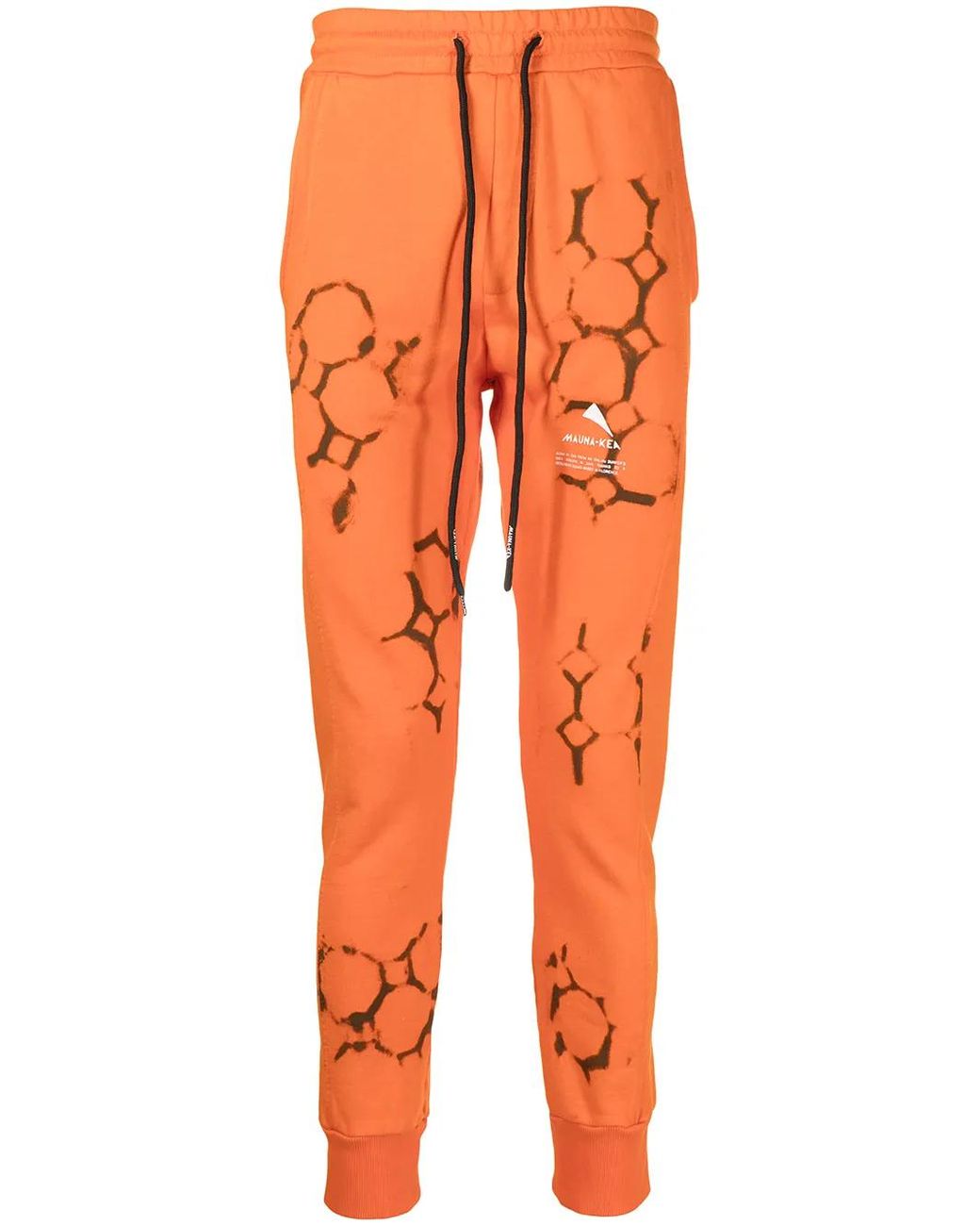 Mauna Kea Orange Pantalon De Jogging À Logo Imprimé for men