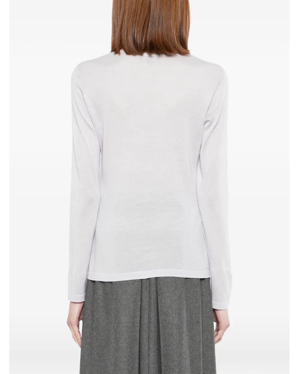T-Shirt Eden N.Peal Cashmere en coloris White