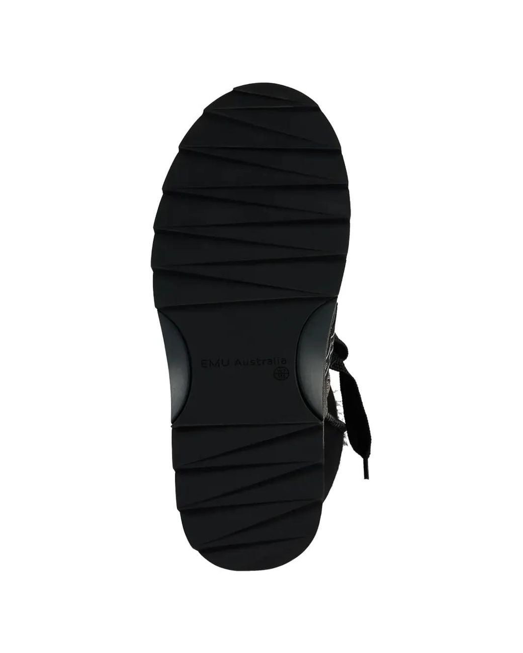 EMU Black Blurred Micro Patchwork Leo Boots