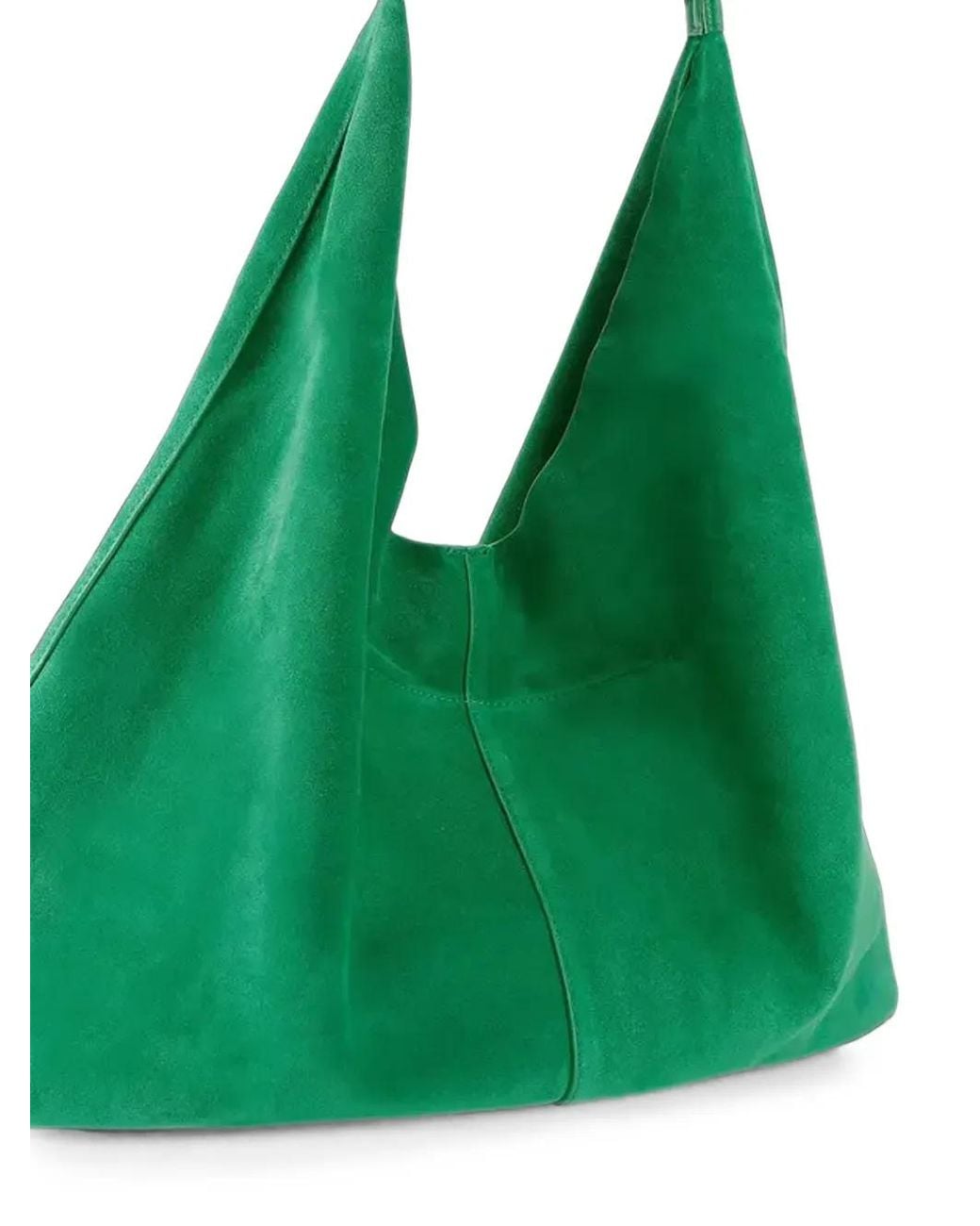 Kurt Geiger Green Chelsea Large Slouch Bag