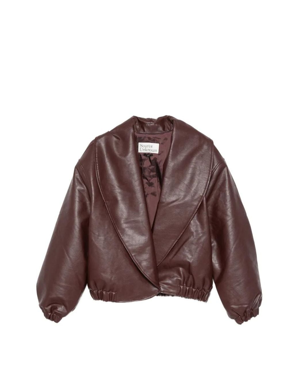 Source Unknown Brown Eleni Bomber Jacket