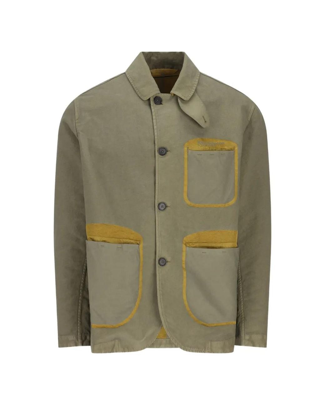 Massimo Osti Studio Green Patch-Pocket Jacket for men