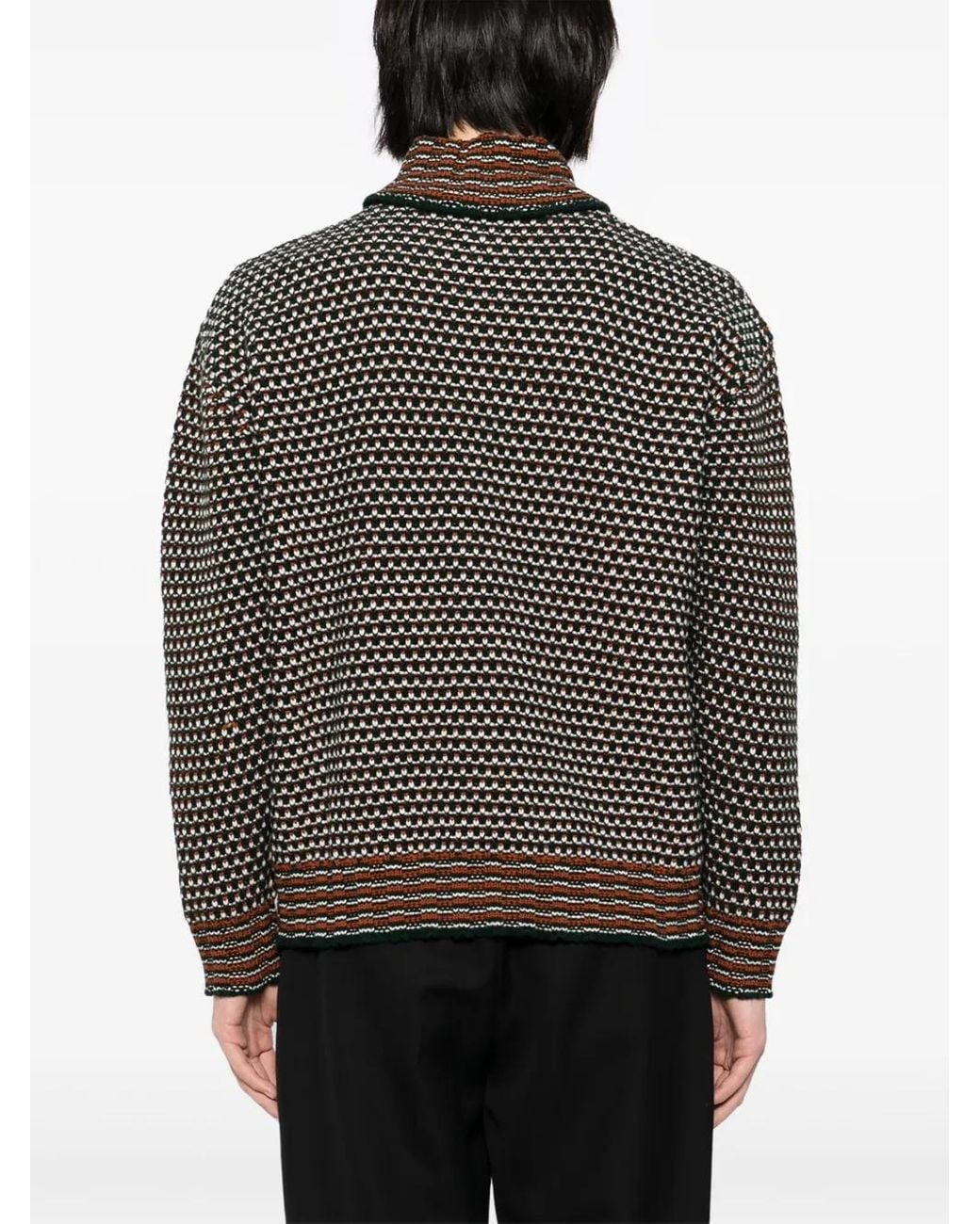 Polo En Maille Bode pour homme en coloris Black