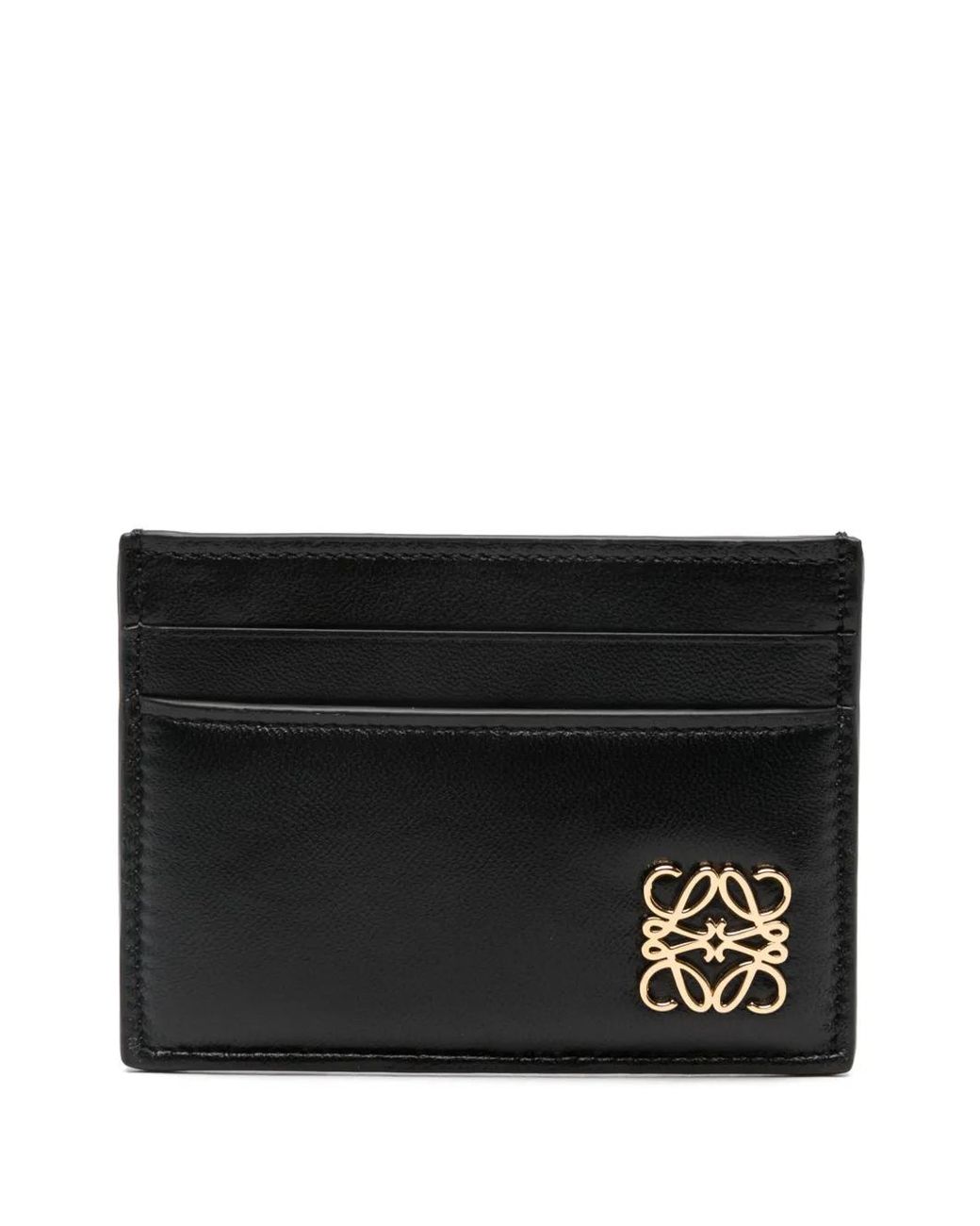 Loewe Black 2020S Puffer Anagram Kartenetui