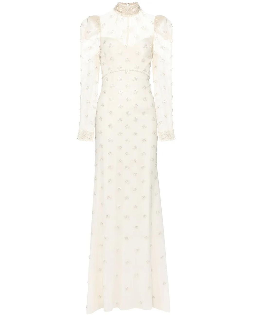 Jenny Packham White Tabitha Dress