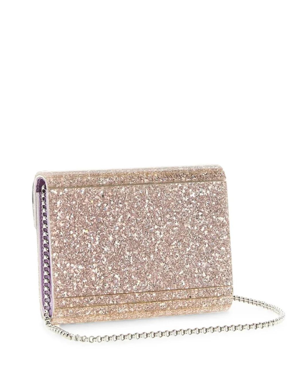 Jimmy Choo Natural Candy Glitter Tote Bag