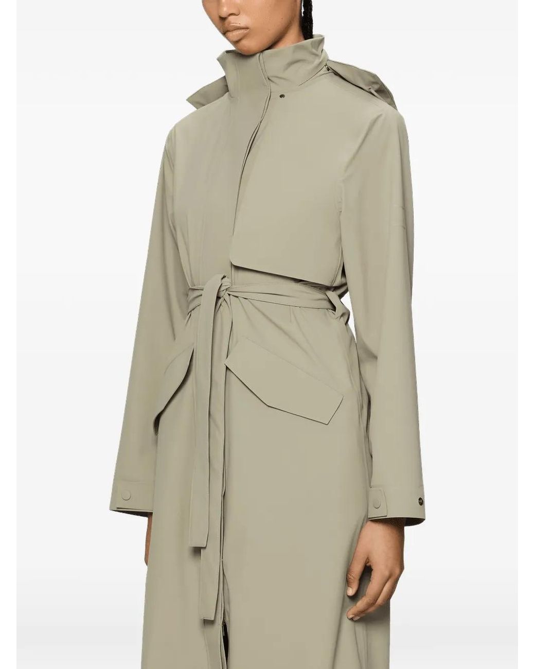 Rains Natural Suva Hooded Parka